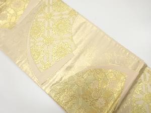 扇面蜀江文織り出し　袋帯